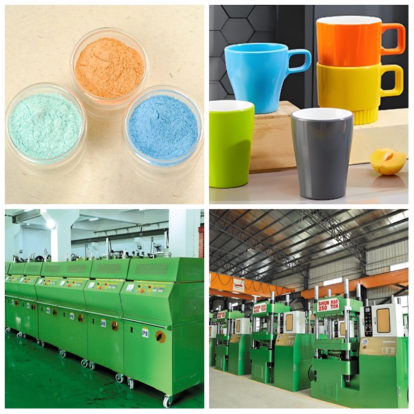 Shunhao Machines and Moulds factory melamine cup making equipment