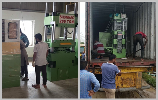 শুনহাও মেলামাইন গুদামের সরঞ্জাম গ্রাহকের কারখানায় পৌঁছেছে